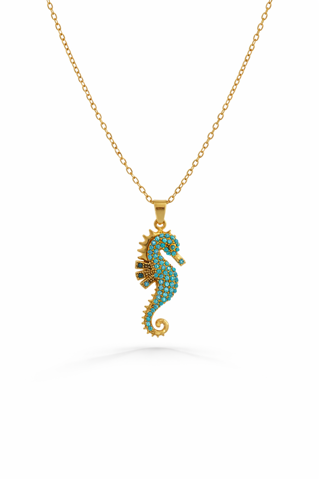 Turquoise Seahorse