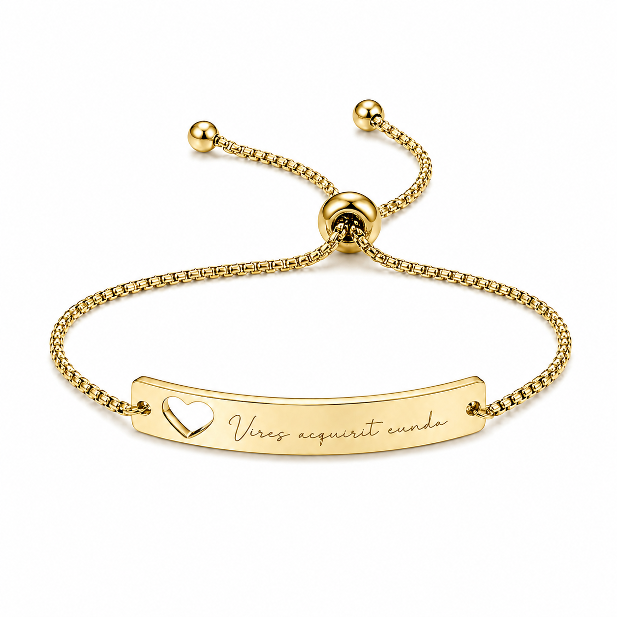 Vires Acquirit Eundo Bracelet