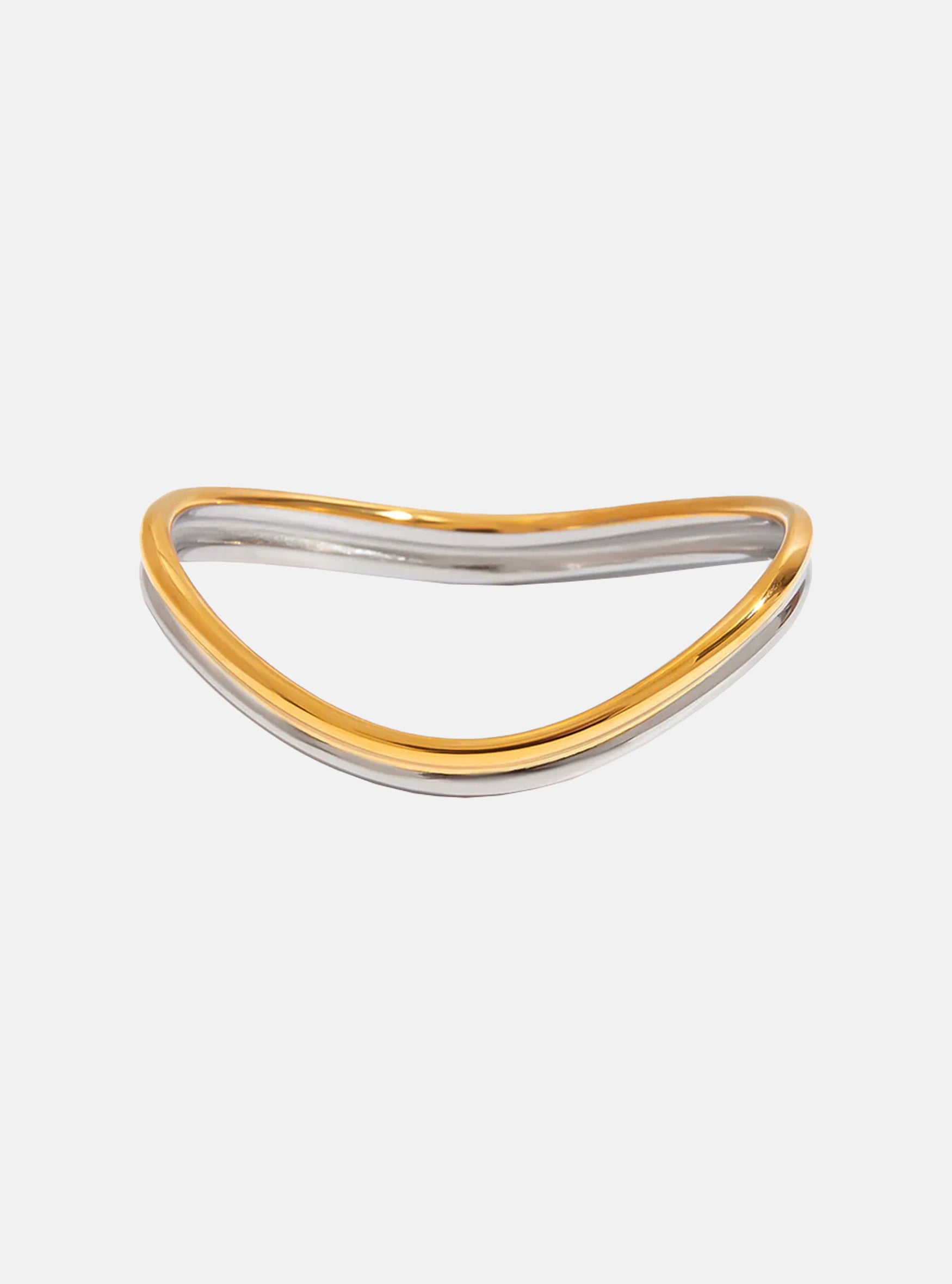 Double Wave Bangle