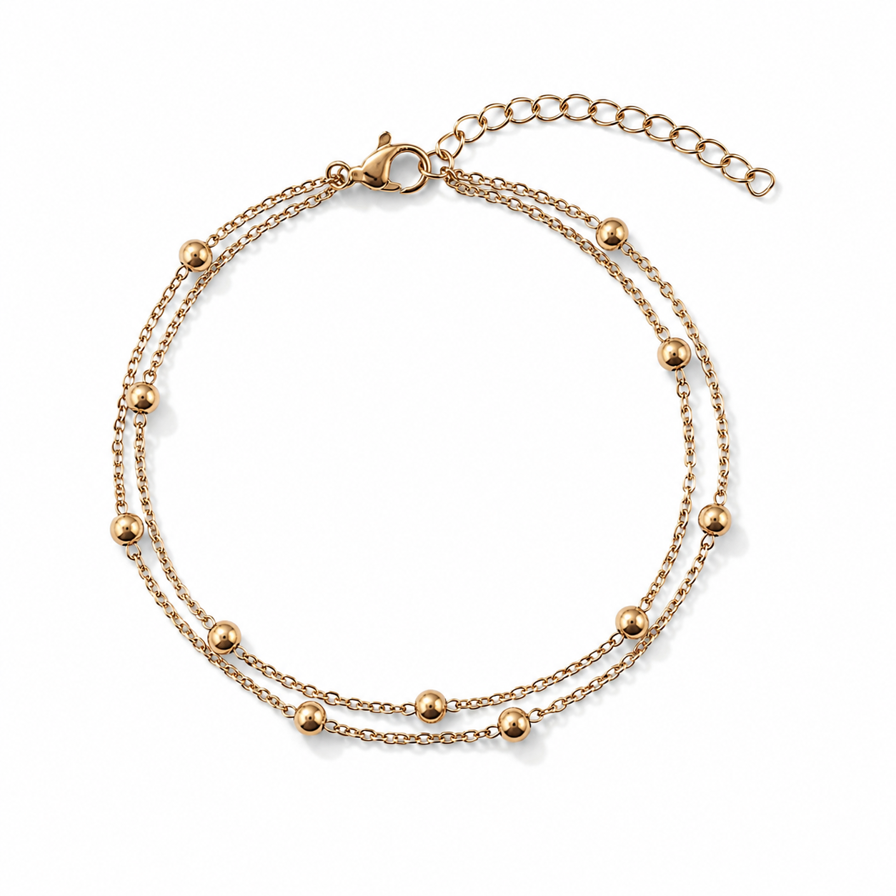 Double bubble bracelet