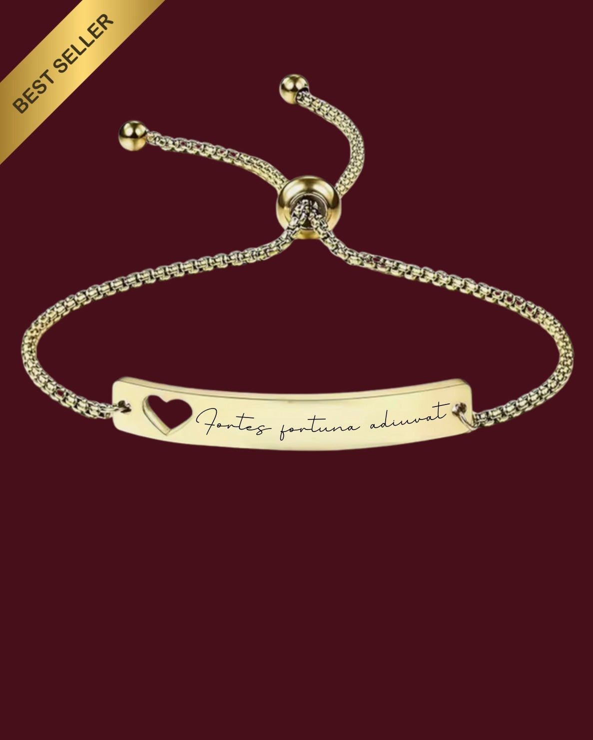 Fortes Fortuna Adiuvat Bracelet