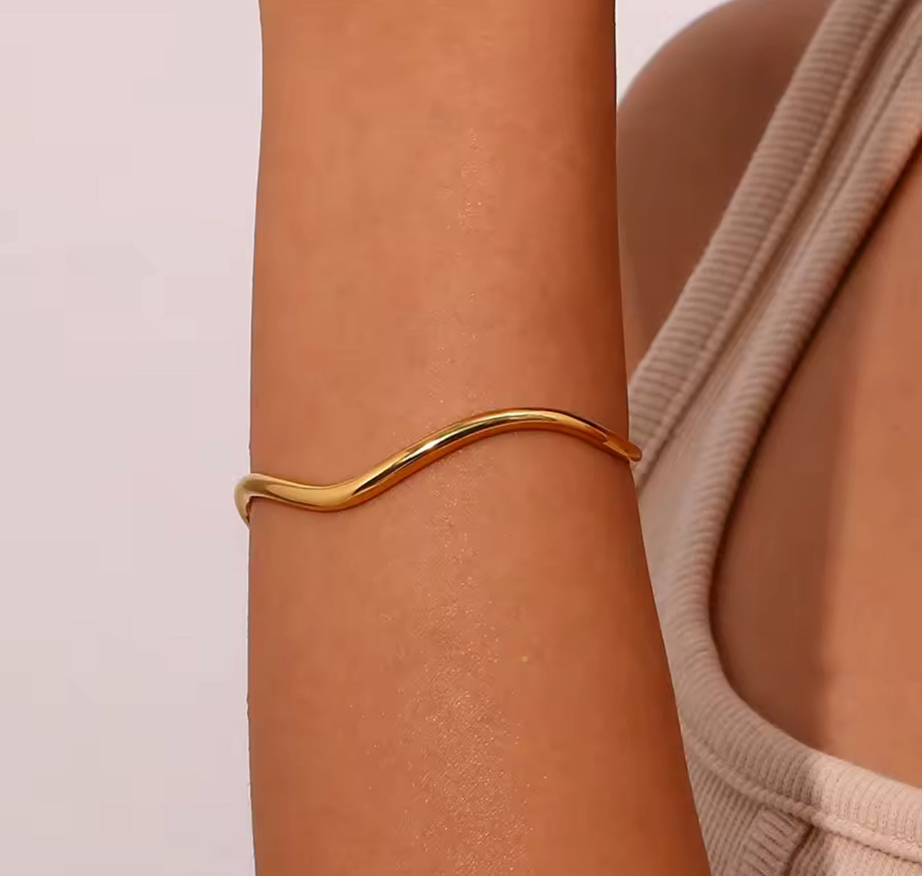 Wave Cuff Bangle