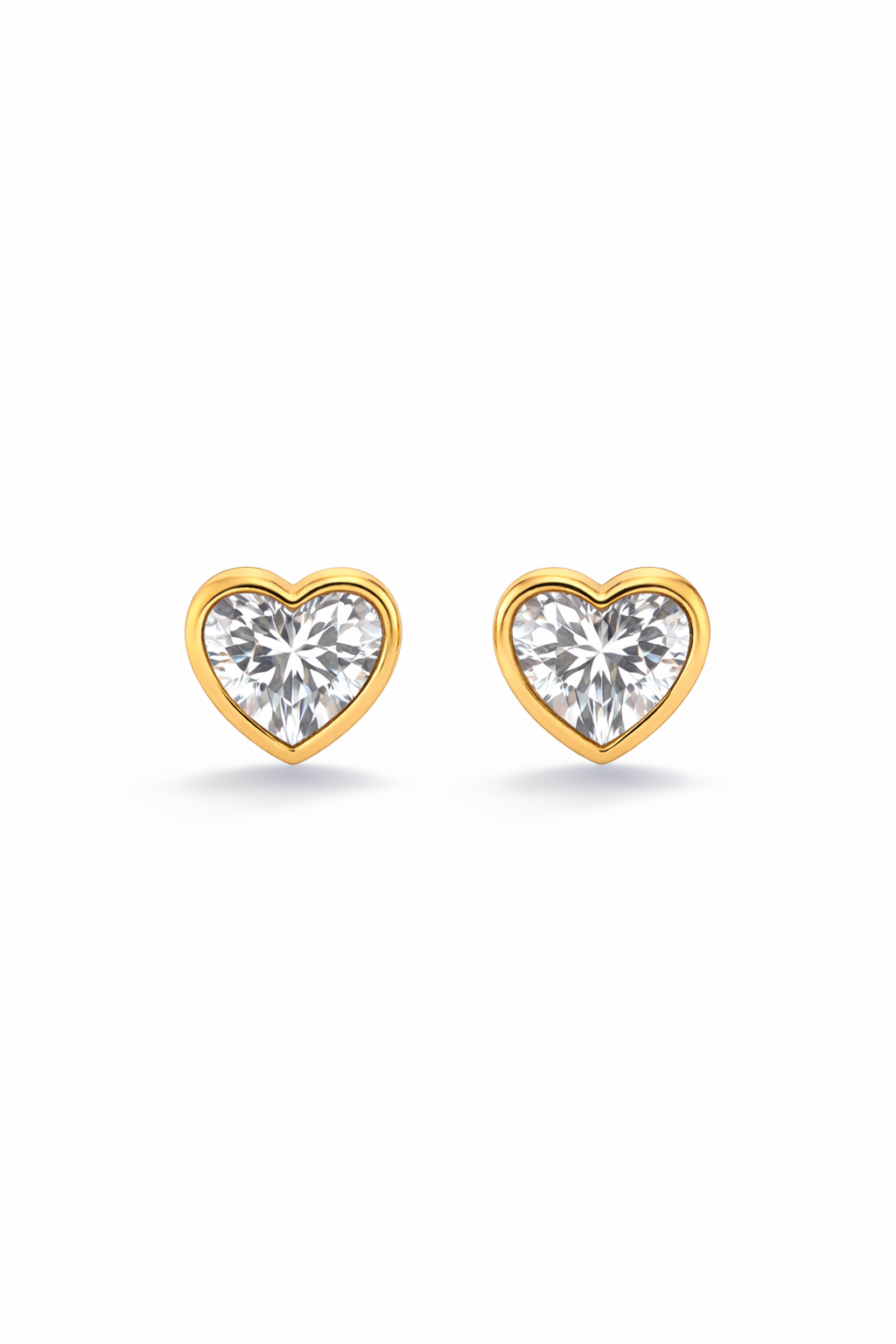 Petite Heart Studs