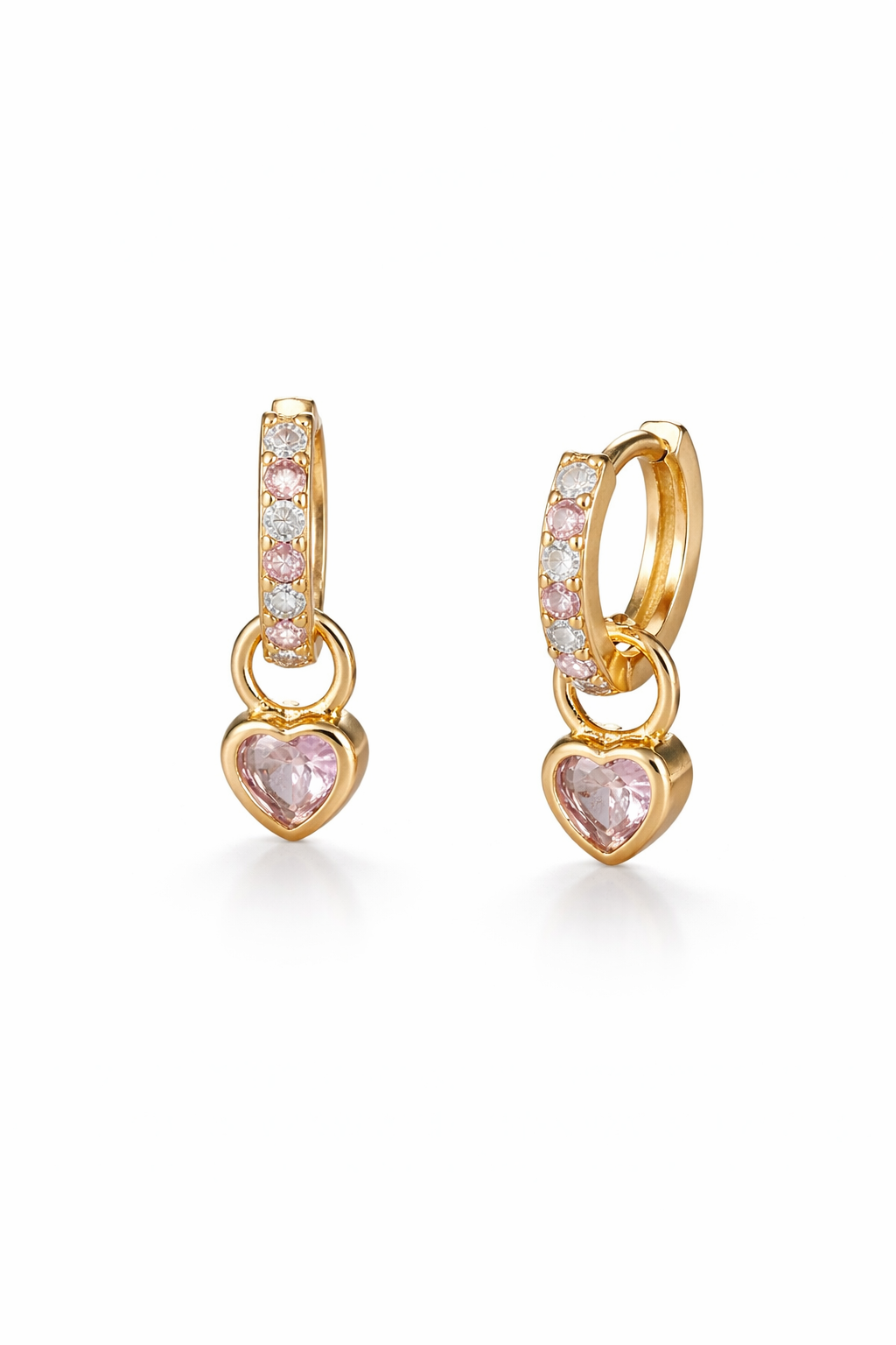 Mini Diamond Heart Drop