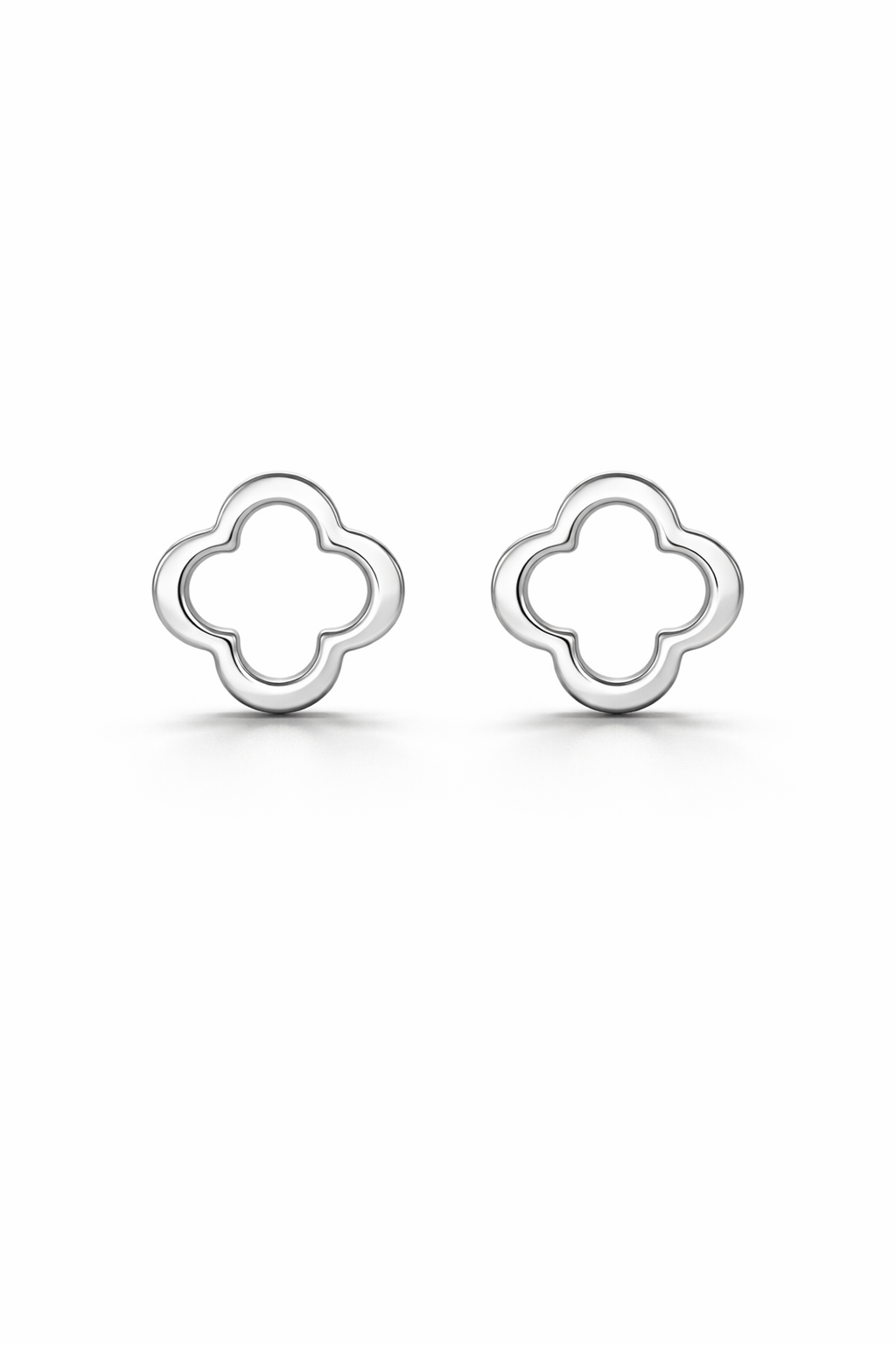 Hollow Clover Studs