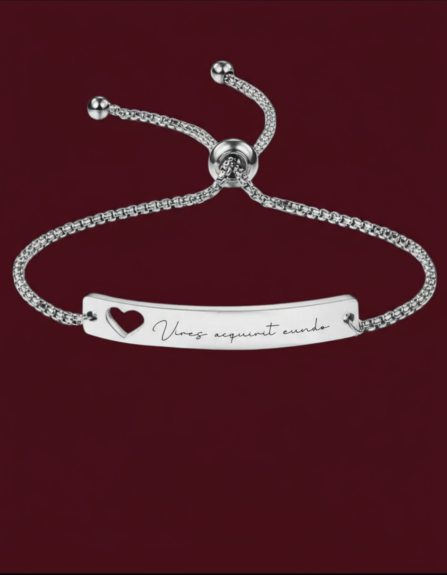 Vires Acquirit Eundo Bracelet